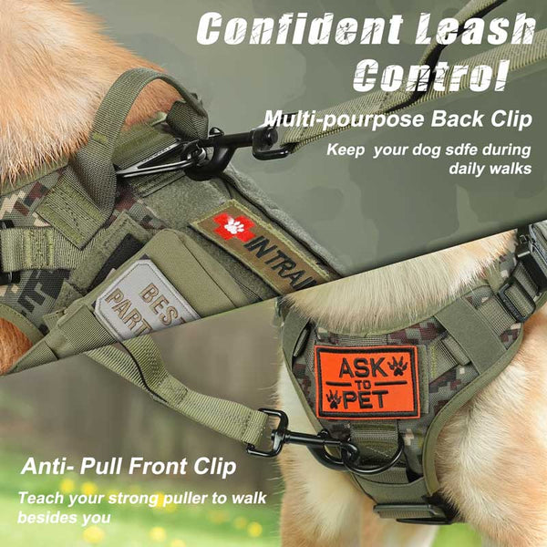 Green-Camo-Tactical-Dog-Harness