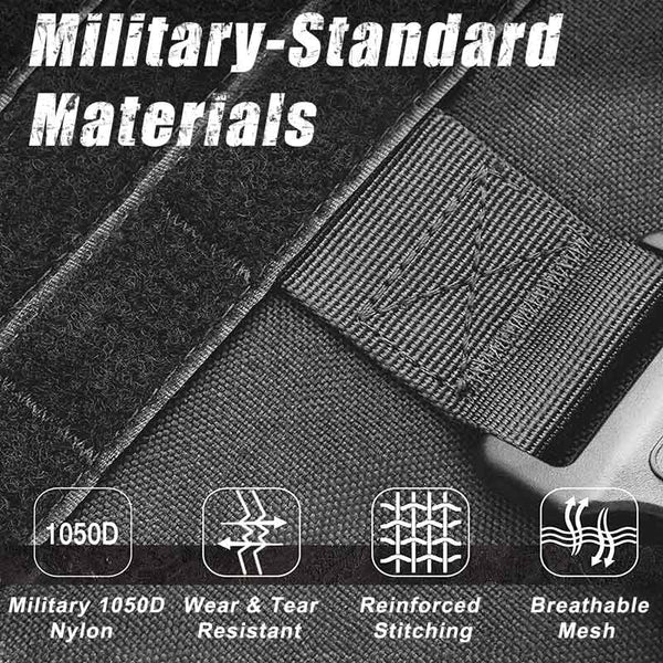 Black-Tactical-Dog-Harness