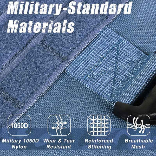 Blue-Tactical-Dog-Harness
