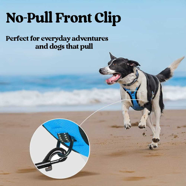 MerryBIY No Pull Dog Harness Adjustable Oxford Vest