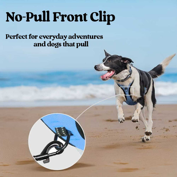 MerryBIY No Pull Dog Harness Adjustable Oxford Vest
