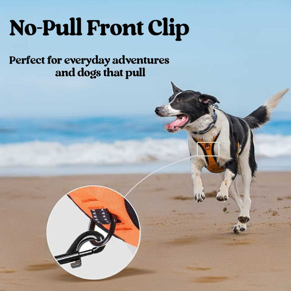 MerryBIY No Pull Dog Harness Adjustable Oxford Vest