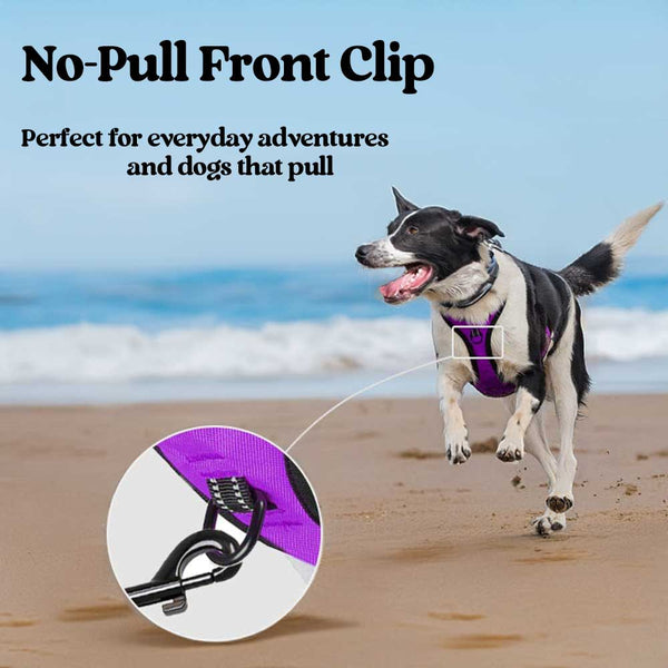 MerryBIY No Pull Dog Harness Adjustable Oxford Vest