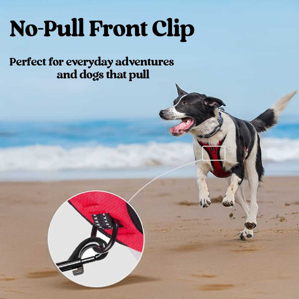 MerryBIY No Pull Dog Harness Adjustable Oxford Vest