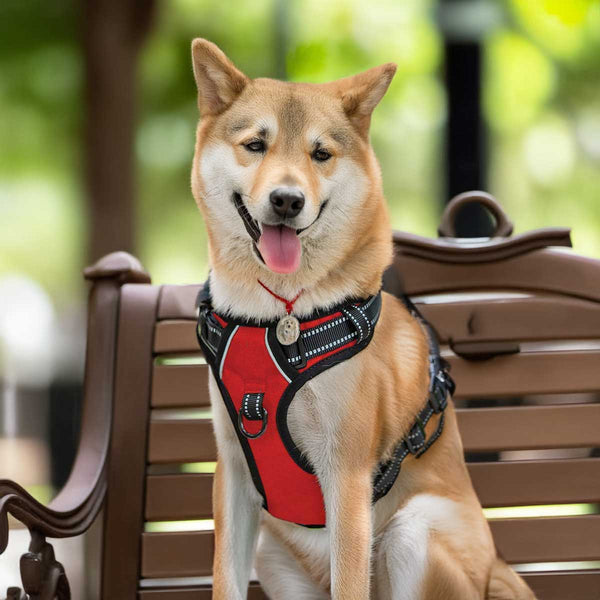 MerryBIY No Pull Dog Harness Adjustable Oxford Vest