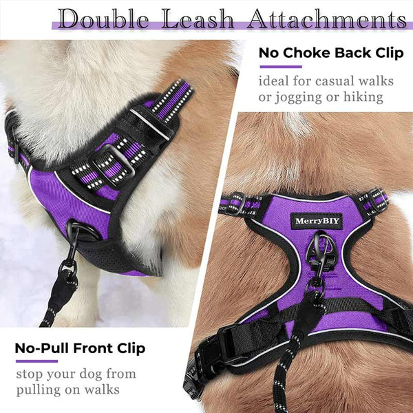 MerryBIY No Pull Dog Harness & Leash