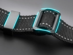 Adjustable flexible nylon braid