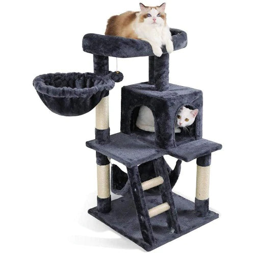 MerryBIY 39 Inch Cat Tree Large Plush Perch Cat Condo