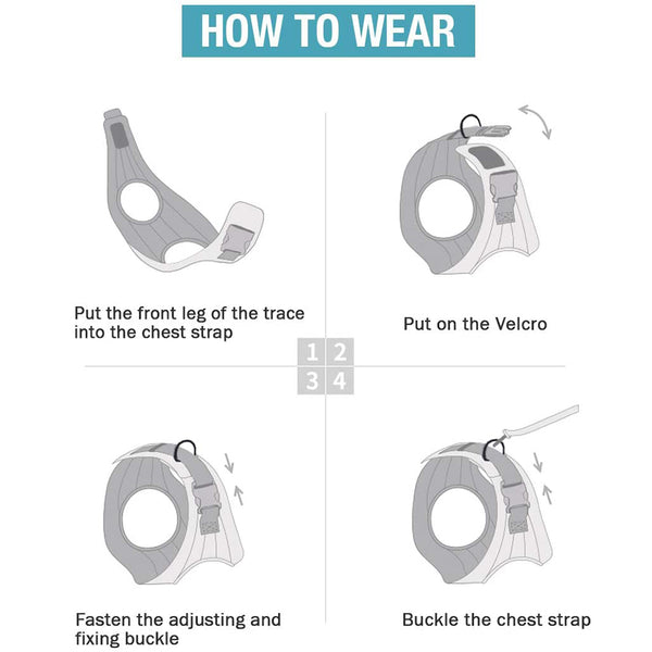 MerryBIY Cat Harness and Leash - Ultra Light Escape Proof Kitten Puppy Collar Cat Walking Jacket