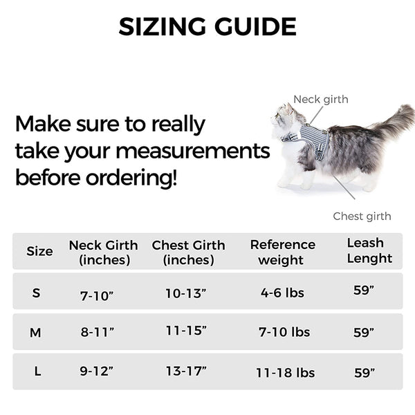 MerryBIY Puppy Cat Harness and Leash for Walking Escape Proof Air Mesh Fabric