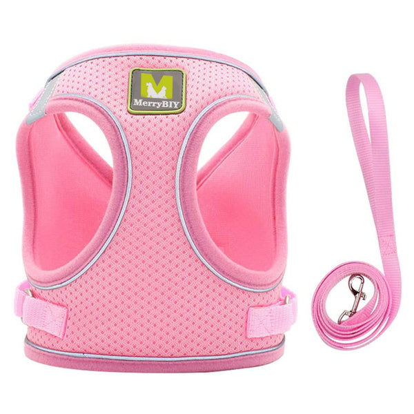 MerryBIY Cat Harness and Leash Set for Escape Proof Walking