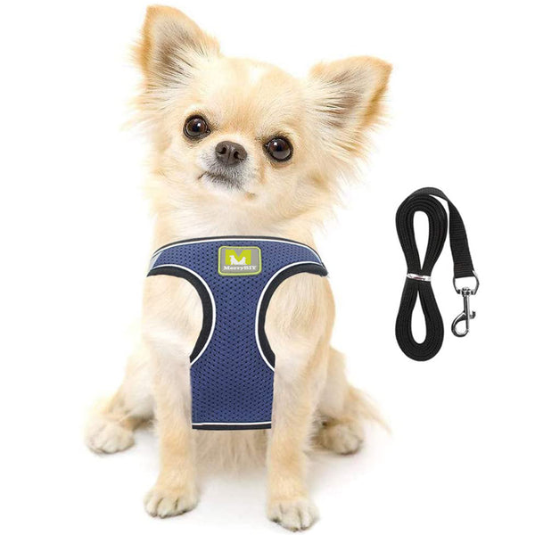 MerryBIY Cat Harness and Leash Set for Escape Proof Walking