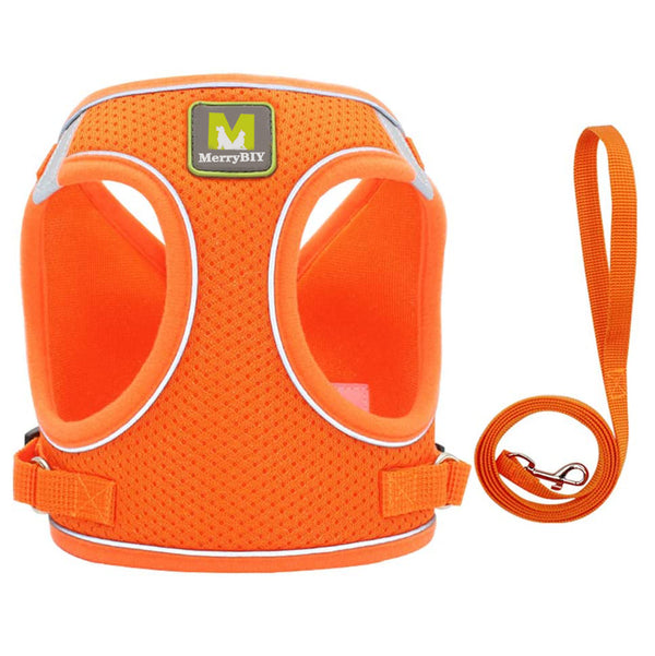 MerryBIY Cat Harness and Leash Set for Escape Proof Walking