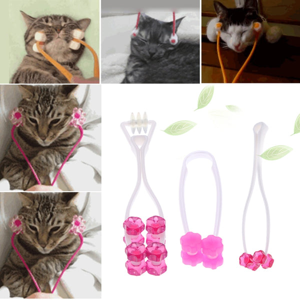 MerryBIY Cat Massage Tool Cat Thin Face Massager Feet Leg Massager Health Care Grooming Tool for Cat Supplies Pet Products