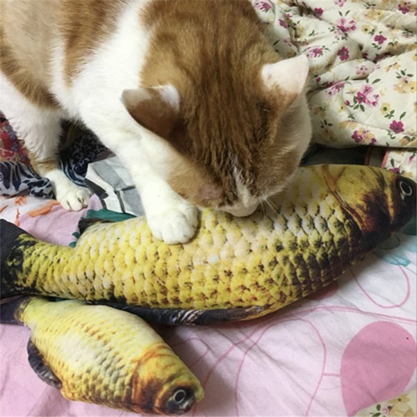 Cat Favor Fish Toy Cat Mint Stuffed Fish Shape Sisal Hemp Cat Scratch Board Scratching Post for Cat Products Pet Supplies