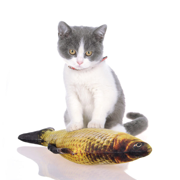Cat Favor Fish Toy Cat Mint Stuffed Fish Shape Sisal Hemp Cat Scratch Board Scratching Post for Cat Products Pet Supplies
