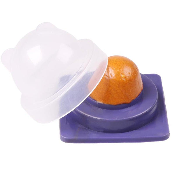 MerryBIY 1PC Healthy Cat Snacks Catnip Sugar Candy Licking Nutrition Gel Energy Ball Toy for Cats Kittens Cat Product