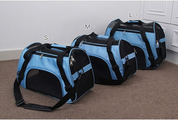 MerryBIY Portable Dog Cat Carrier Bag Pet Puppy Travel Bags Breathable Mesh Small Dog Cat Chihuahua Carrier Outgoing Pets Handbag