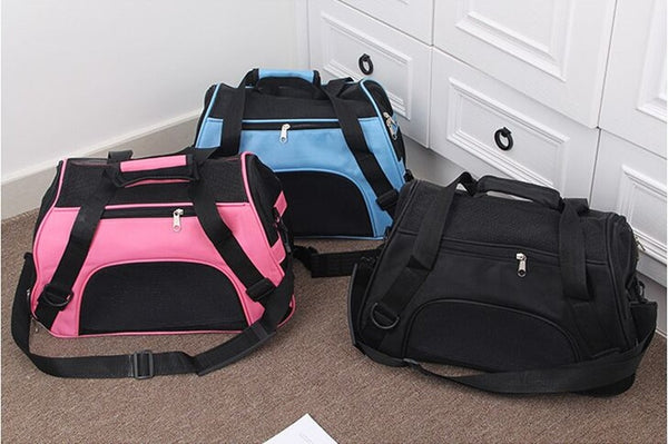 MerryBIY Portable Dog Cat Carrier Bag Pet Puppy Travel Bags Breathable Mesh Small Dog Cat Chihuahua Carrier Outgoing Pets Handbag