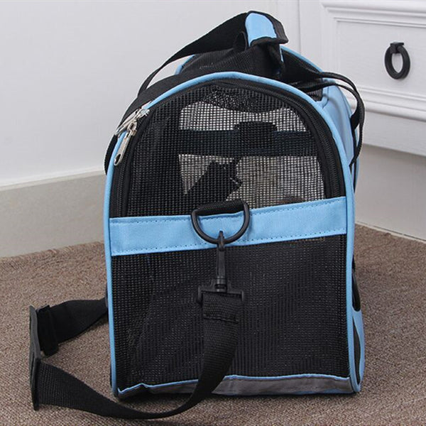 MerryBIY Portable Dog Cat Carrier Bag Pet Puppy Travel Bags Breathable Mesh Small Dog Cat Chihuahua Carrier Outgoing Pets Handbag
