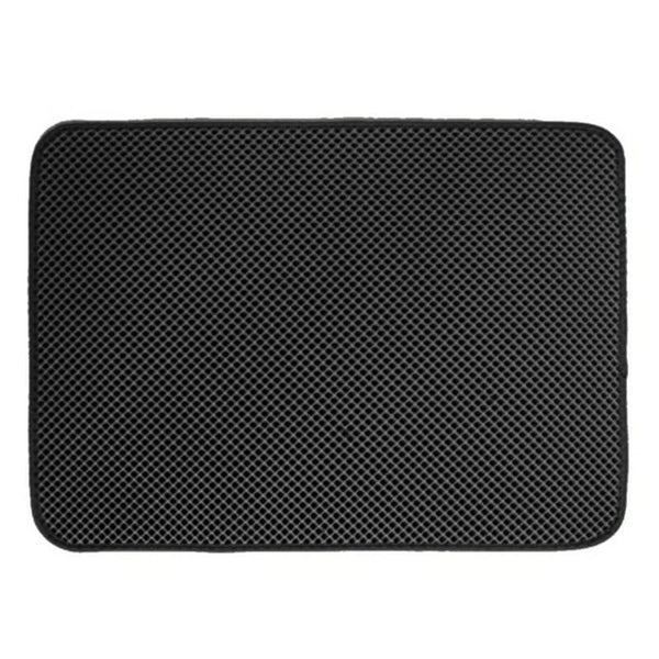 MerryBIY Cat Litter Mat EVA Double-Layer Pet Cat Litter Trapper Mats with Waterproof Bottom Non-slip Pet Litter Cat Mat Pet Supplies
