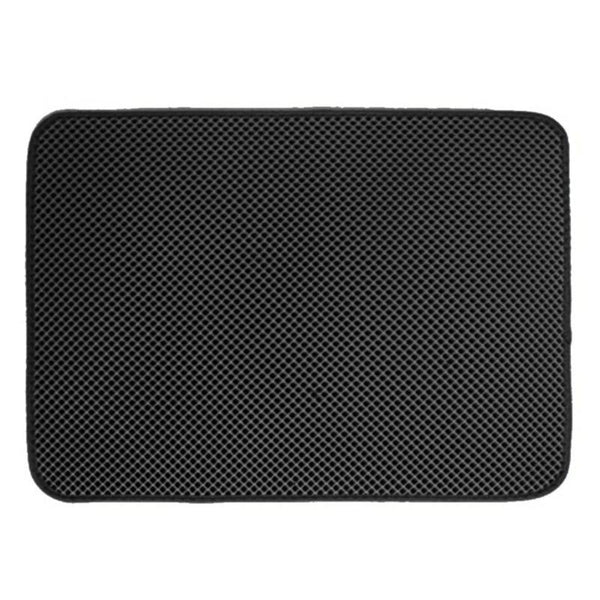 MerryBIY Cat Litter Mat EVA Double-Layer Pet Cat Litter Trapper Mats with Waterproof Bottom Non-slip Pet Litter Cat Mat Pet Supplies