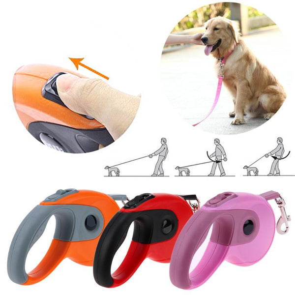 MerryBIY Dog Leash Retractable Automatic Flexible Dog Puppy Cat Traction Rope Leash for Small Medium Dogs Cat Pet Products