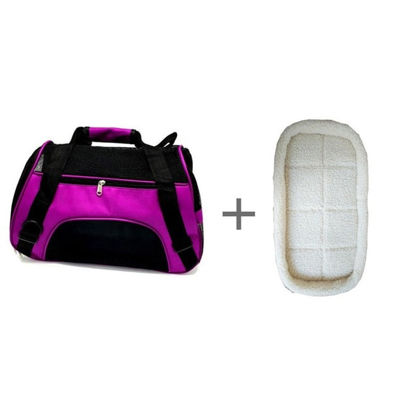MerryBIY Portable Dog Cat Carrier Bag Pet Puppy Travel Bags Breathable Mesh Small Dog Cat Chihuahua Carrier Outgoing Pets Handbag