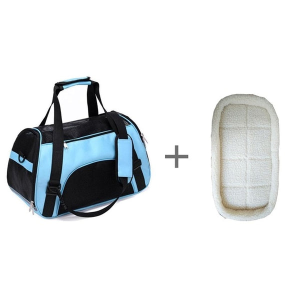 MerryBIY Portable Dog Cat Carrier Bag Pet Puppy Travel Bags Breathable Mesh Small Dog Cat Chihuahua Carrier Outgoing Pets Handbag