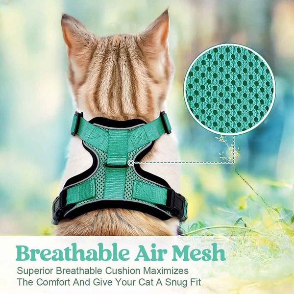 Cat Harness Breathable Air Mesh