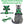 Green Cat Harness and Leash Set