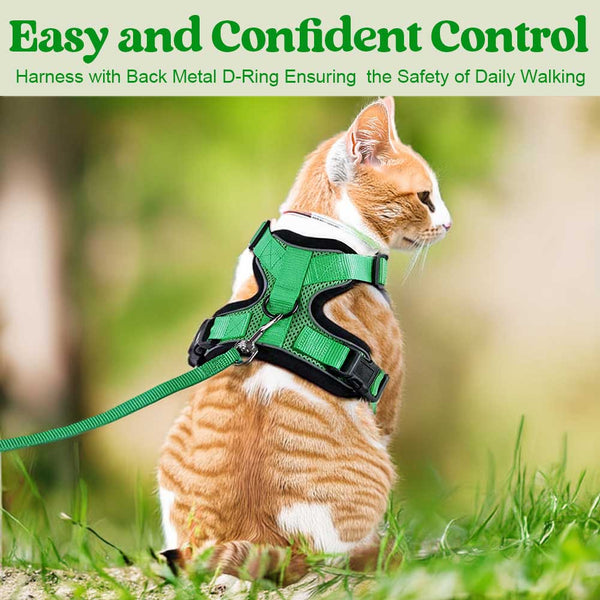 Emerald Cat Harness