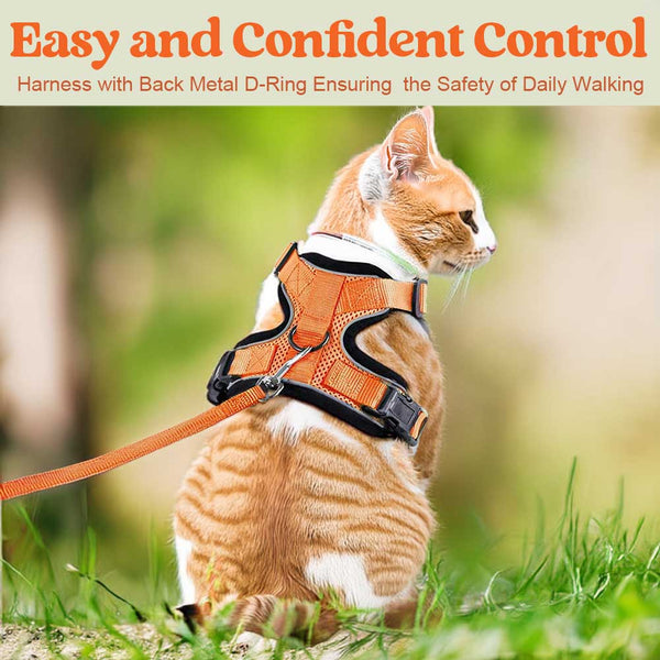 CAT-HARNESS-Orange