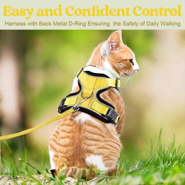 CAT-HARNESS-Yellow