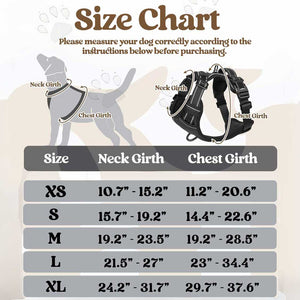 DOG-HARNESS-SIZE-CHART