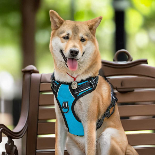 MerryBIY No Pull Dog Harness Adjustable Oxford Vest