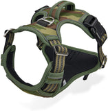 MerryBIY Dog Harness No Pull for Large Medium Dogs, Adjustable Reflective Harness Dog