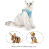 MerryBIY Cat Harness and Leash - Ultra Light Escape Proof Kitten Puppy Collar Cat Walking Jacket