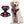 Dog Harness Pink & Black