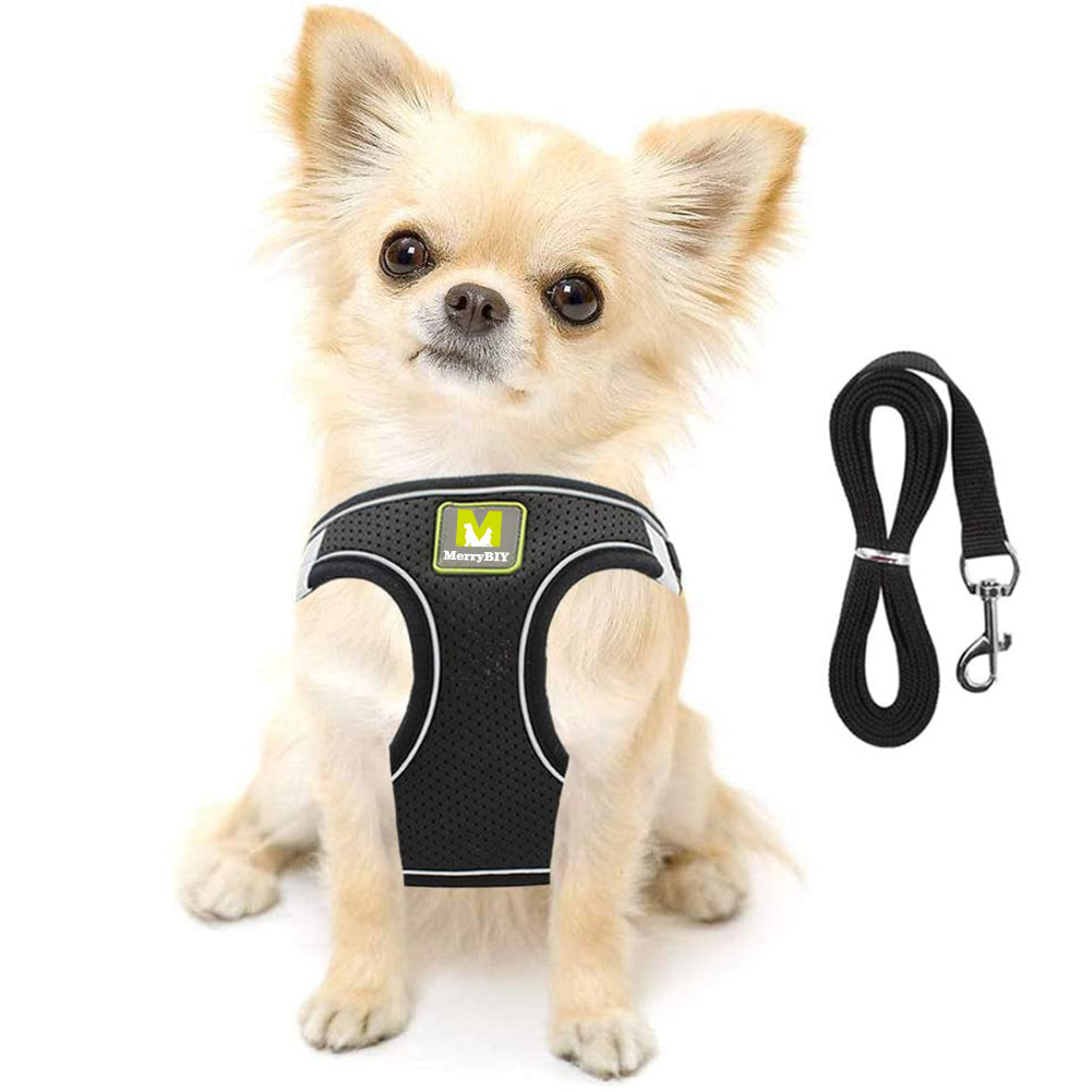 MerryBIY Cat Harness and Leash Set for Escape Proof Walking