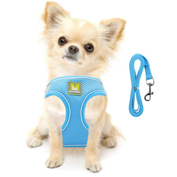 MerryBIY Cat Harness and Leash Set for Escape Proof Walking